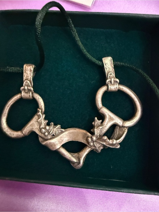 Other - pewter snaffle bit ornament from the Canadian Equine Collection